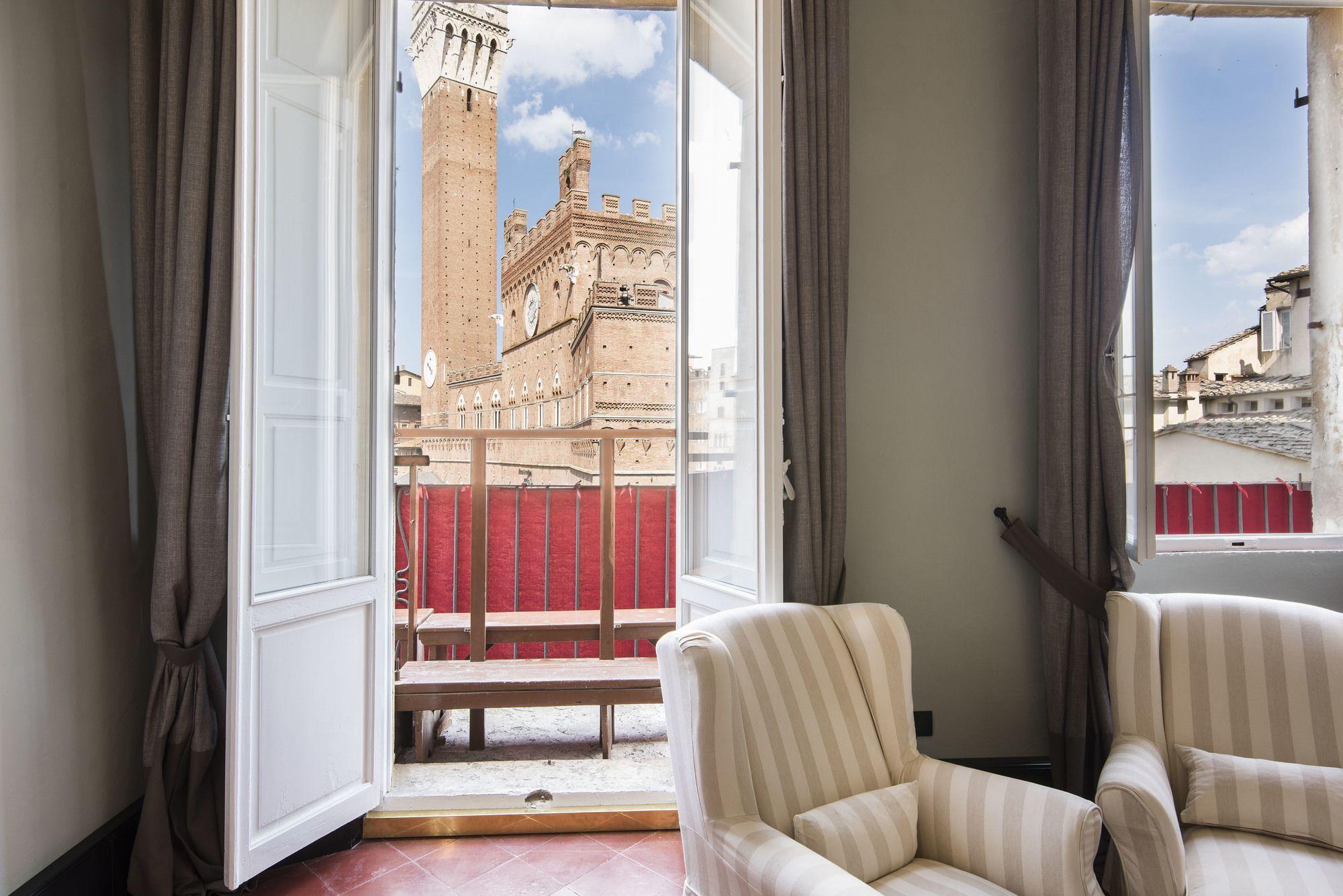 La Terrazza Sul Campo-Rooms Only Siena Buitenkant foto